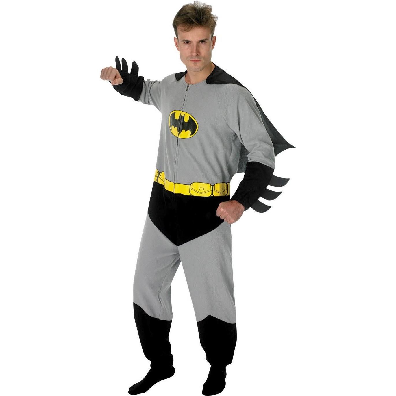 Rubies Batman Onesie Jumpsuit für Fledermaus Fans (L)