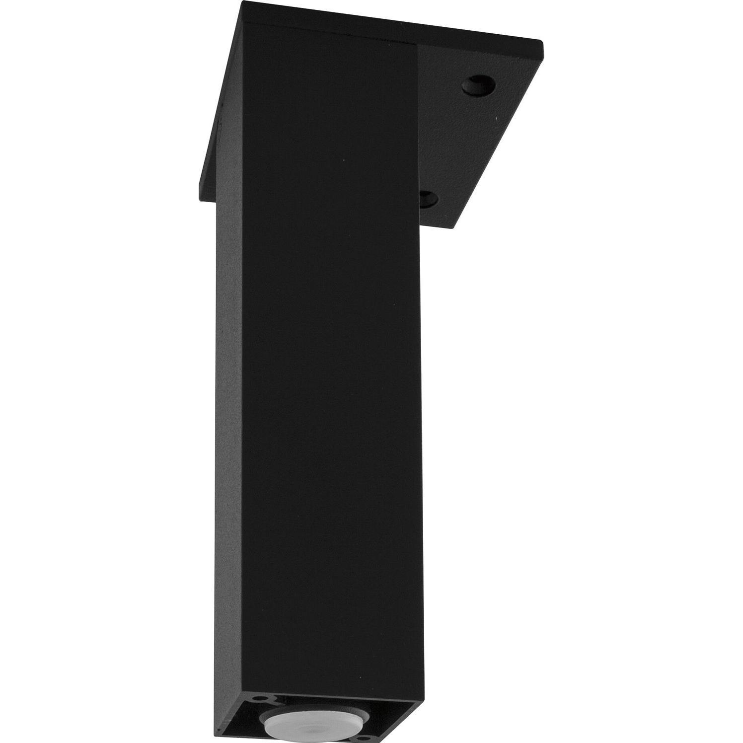 Thumbnail - Simausrom, Tischbeine + Tischgestell, Dekorfuss 40x40 mm, Länge 160 mm, verstellbar, Aluminium schwarz