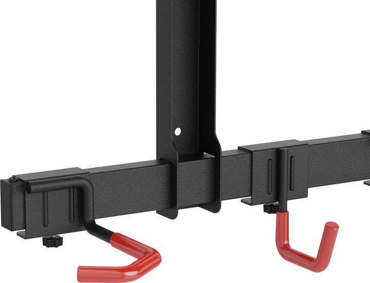 Actual product image Wiltec Bicycle wall mount 3 bikes 82.4x18x13.6cm 150kg Bicycle mount