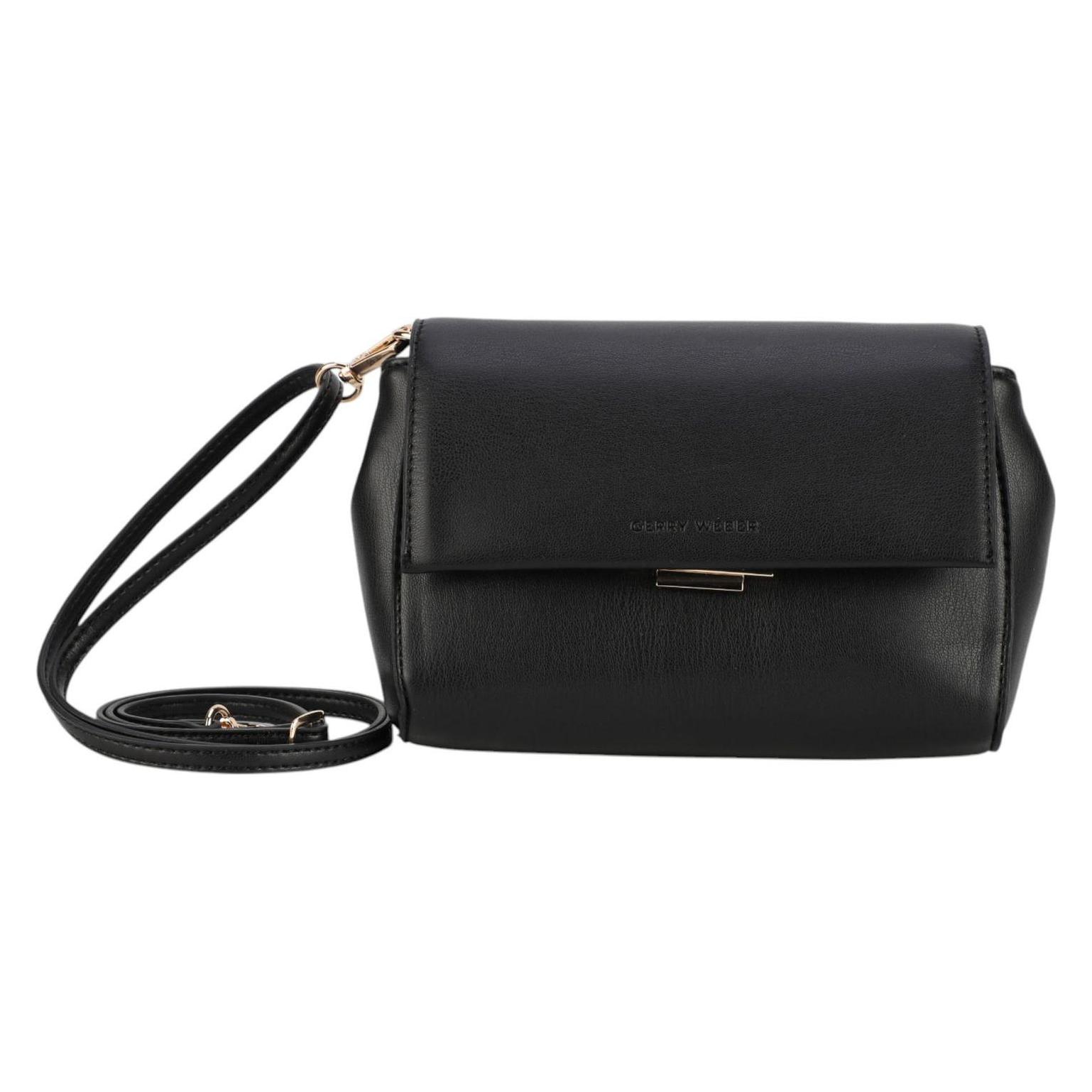 Gerry Weber, Damen, Handtasche, Festive Shoulderbag, Schwarz
