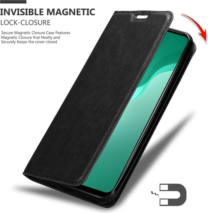 Actual product image Cadorabo Book Invisible Magnet Cover (Huawei Nova 7 SE)