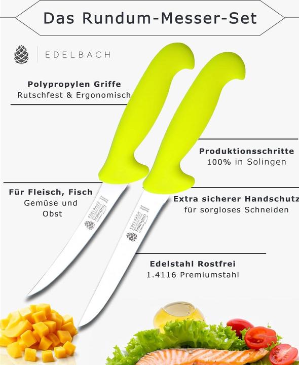 Produktbild Edelbach 3er-Set Küchenmesser (21 cm)