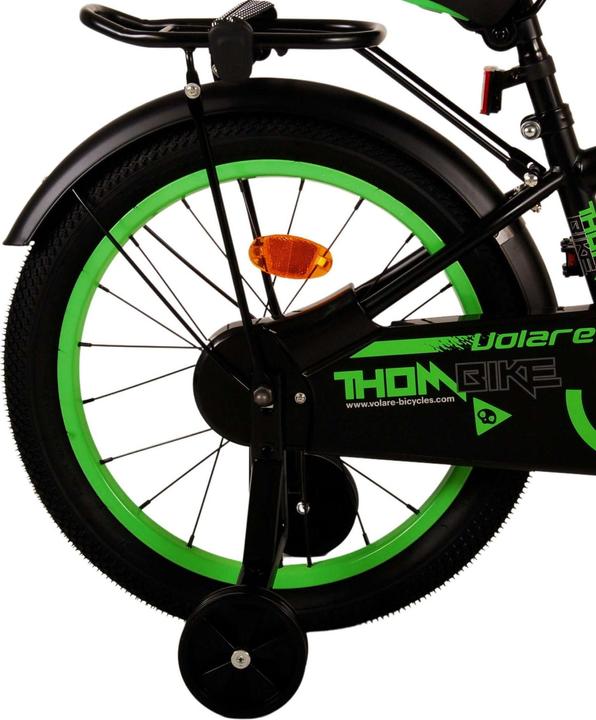 Actual product image Volare Thombike Kinderfiets - Jongens - 18 inch - Zwart Groen (18")
