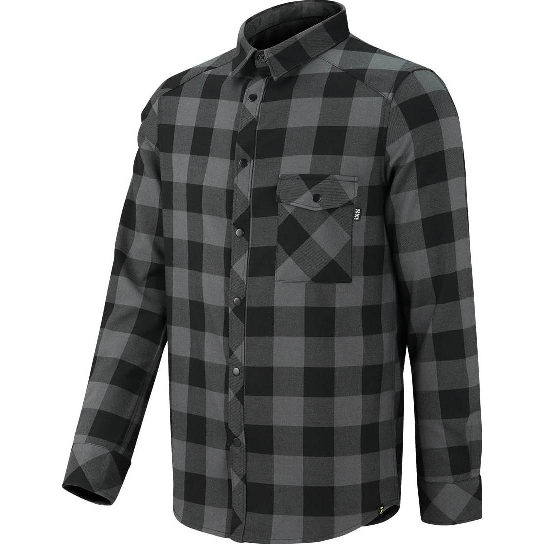 iXS, Unisex, Velotrikot, Carve Digger Shirt langärmlig - Grau/Schwarz (XS), Grau, XS