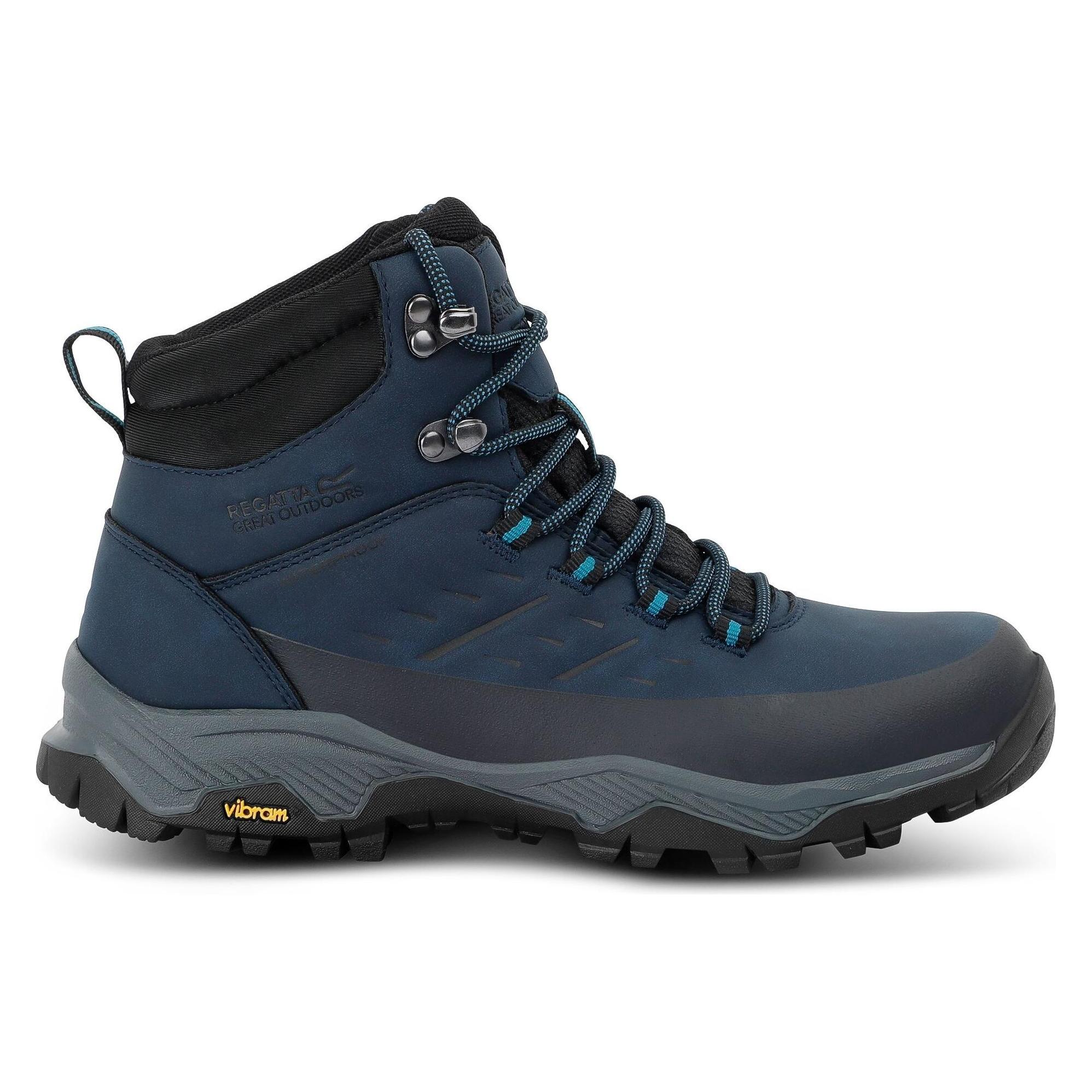 Regatta, Damen, Wanderschuhe, Blake Mid (39), Blau, Schwarz