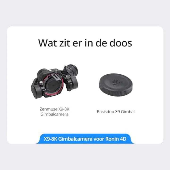 Produktbild DJI Zenmuse X9-8K Gimbal Camera (Universal)