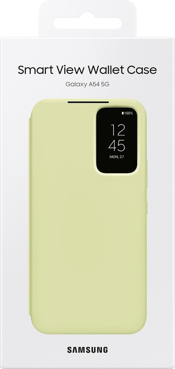 Actual product image Samsung Smart View Wallet Cover (Samsung Galaxy A54 5G)