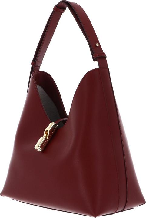 Produktbild Furla hobo bag goccia m in leather color cherry