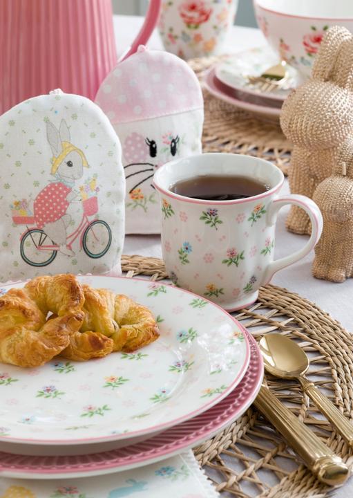 Produktbild Greengate Cilja Rabbit Eierwärmer white (1 x)