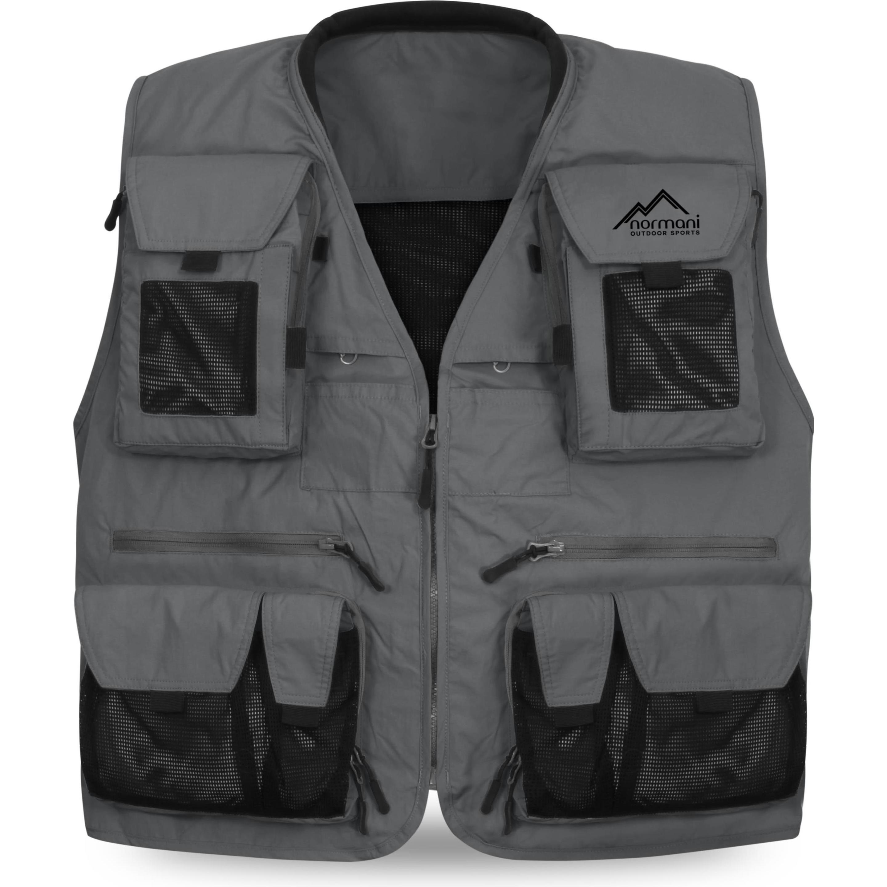 Normani, Herren, Weste, Herren Outdoor-Weste Kajikia, Schwarz, (M)