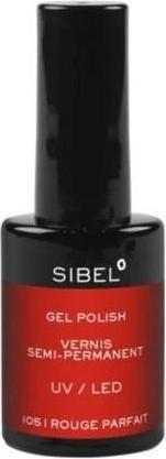 Immagine prodotto Sibel Gel Nail Polish Color 105 Perfect Red - 14 Milliliters (Smalto per unghie effetto gel)