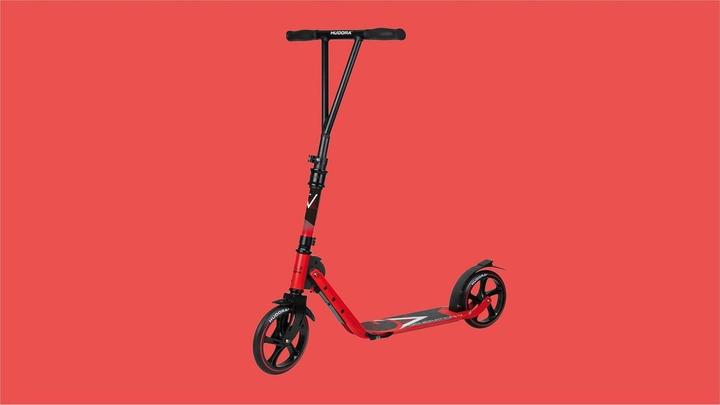 Actual product image Hudora Wheel 205 with V-shaped handlebar - Red