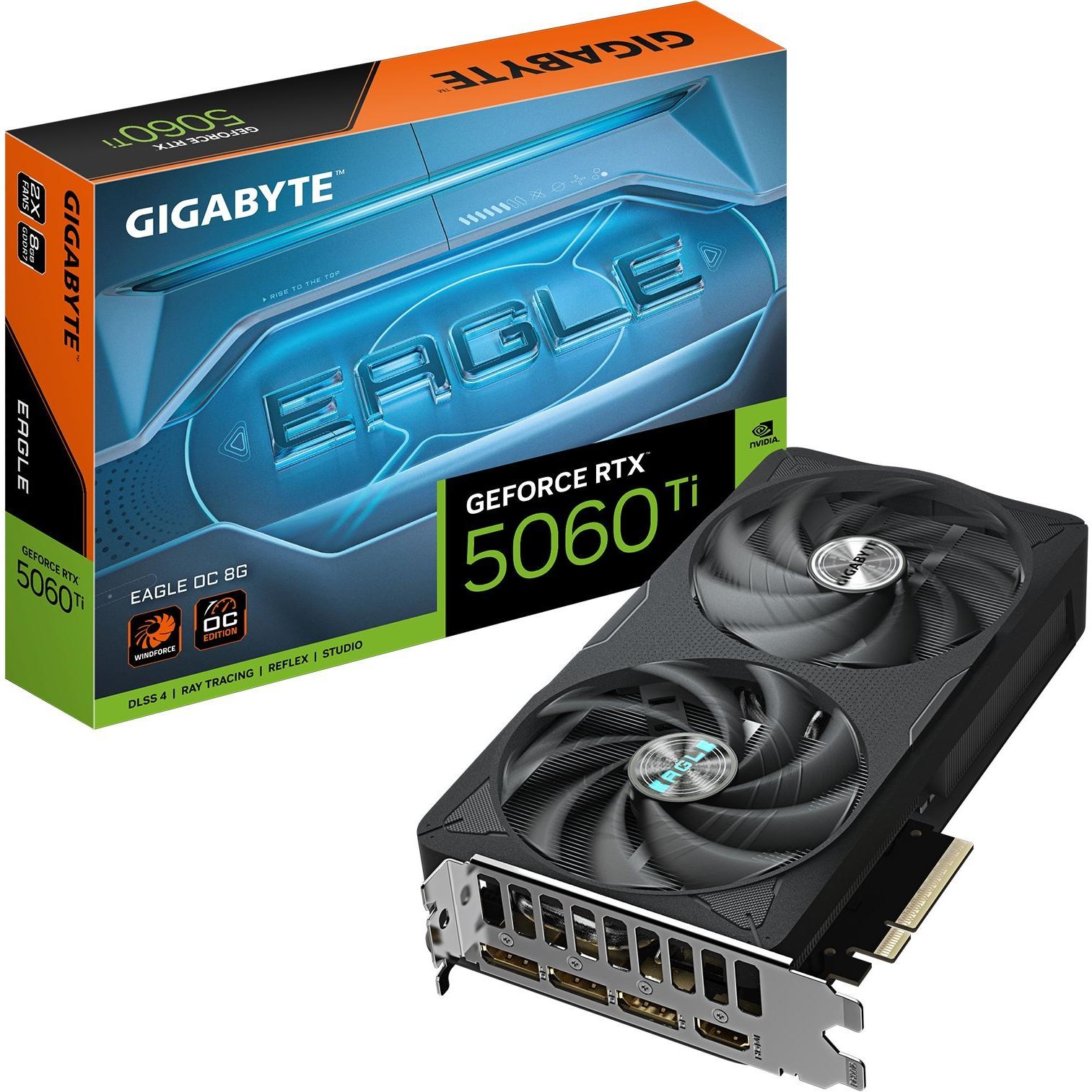 Gigabyte GeForce RTX 5060 Ti EAGLE OC 8G (8 GB), Grafikkarte