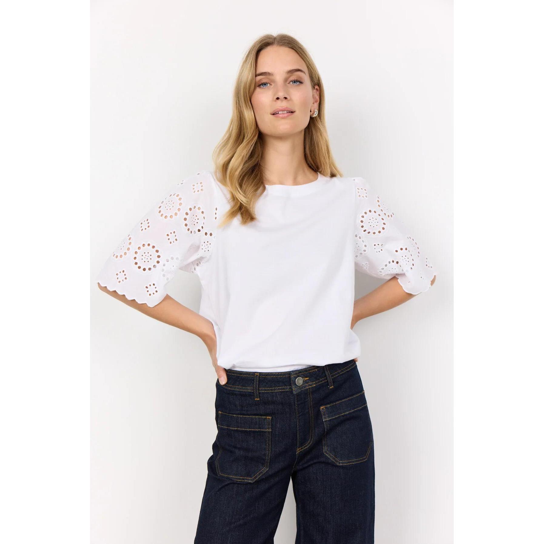Thumbnail - Soyaconcept, Damen, Bluse, Loraine 3, Weiss, (S)