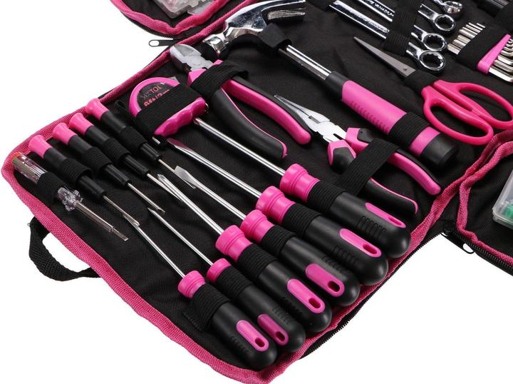Actual product image Sixtol Home Pink 120 Tool Set (120 pieces)
