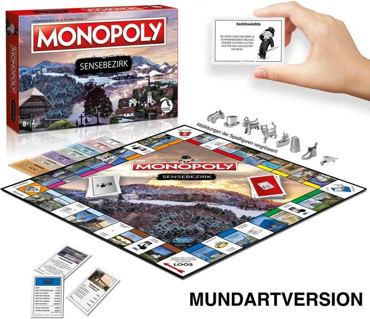 Actual product image Monopoly Sense District (dialect version) (German, 2 - 8 Players)