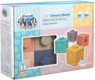 Actual product image Canpol babies soft touch-blocks 12 pcs 79/102