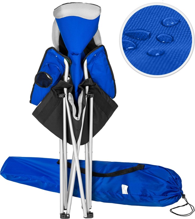 Actual product image tectake Camping chair