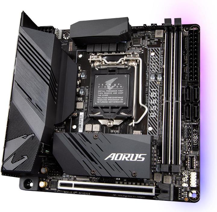 Produktbild Gigabyte B560I Aorus Pro AX (LGA 1200, Intel B560 Express, Mini-ITX)