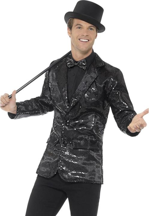 Actual product image Smiffys Mens Sequin Costume Jacket (M)
