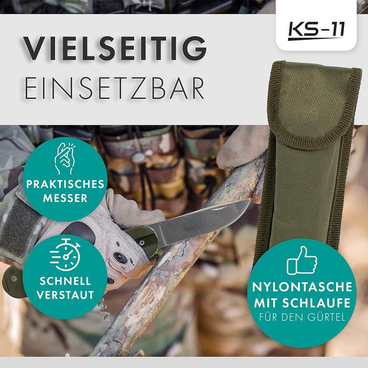 Actual product image KS-11 Campingbesteck-Set (6-teilig)