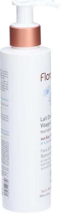 Image du produit Florame Organic Cleansing Milk for Face and Eyes 200ml (Lait nettoyant, 200 ml)