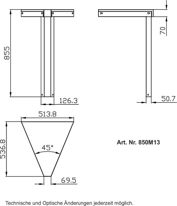 Immagine prodotto All'Grill Modulo 13 - Angolo a 45 gradi