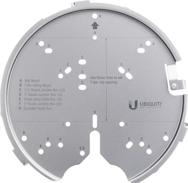 Actual product image Ubiquiti U-PRO-MP Professional (Mounting kit)