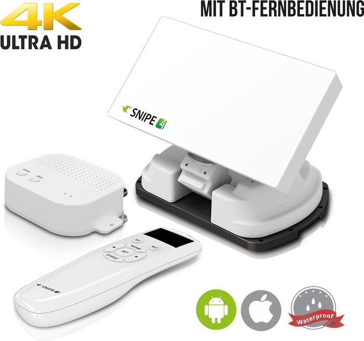 Immagine prodotto Selfsat Snipe 4 (Antenna piatta, 33.70 dB, DAB/ DAB+, UKW / MW / LW)