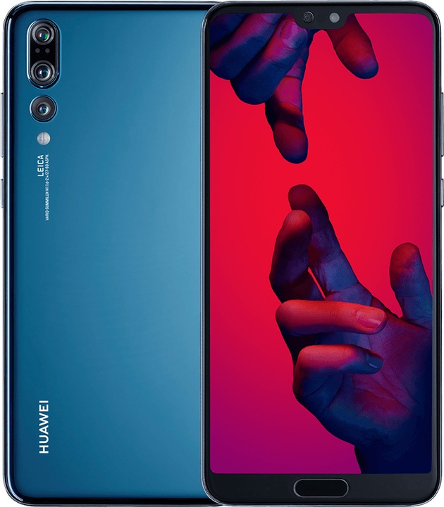Actual product image Huawei P20 Pro (128 GB, Midnight Blue, 6.10", Dual SIM, 40 Mpx, 4G)