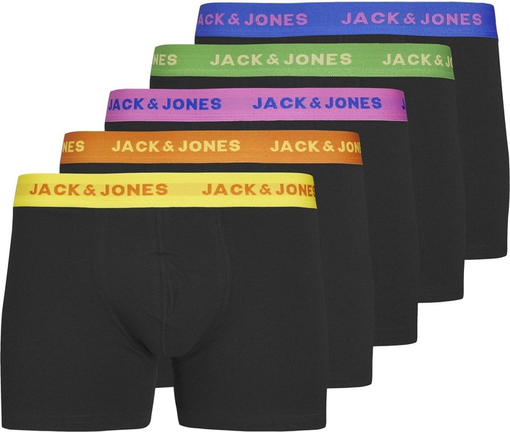Produktbild Jack & Jones Jacleo Solid Trunks 5 Pack (XL, 5er Pack)