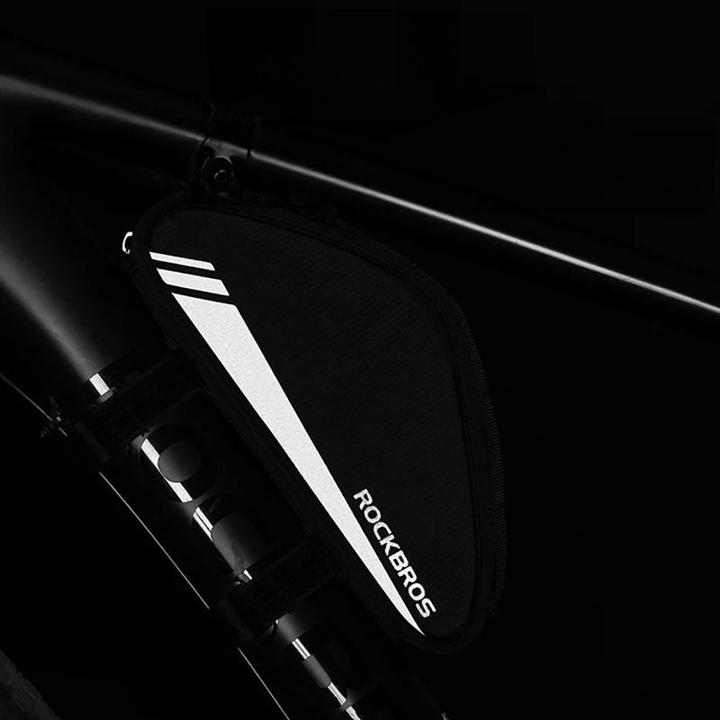Productafbeelding Rockbros B55-BK fietstas voor frame 0,7 l - zwart (0.70 l, Frametas)