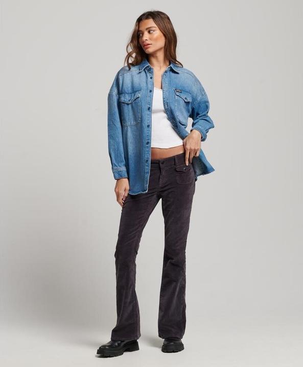 Produktbild Superdry Oversize-Oberhemd aus Jeansstoff, Damen (M)