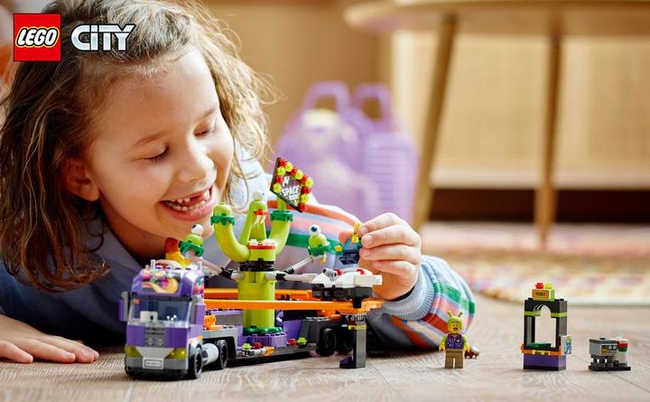 Produktbild LEGO LKW mit Weltraumkarussell (60313, LEGO City)