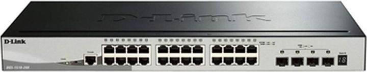 Productafbeelding D-Link DGS-1510-28X Smart Managed Gigabit Stack Switch 4x 10G (28 ports)