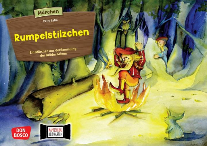 Produktbild Bildkarten für unser Erzähltheater: Rumpelstilzchen (Deutsch, Brüder Grimm, Petra Lefin, 2025)