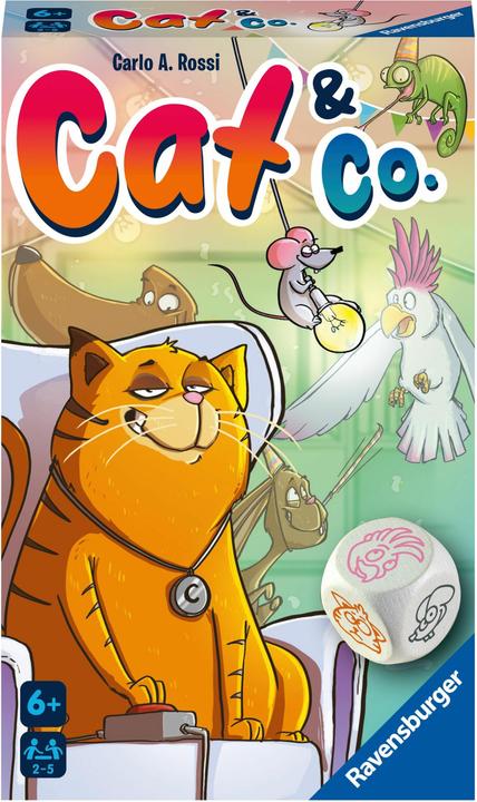 Produktbild Ravensburger Cat & Co. (Deutsch, Französisch, Italienisch, Niederländisch, Portugiesisch, Spanisch, 2 - 5 Spieler)