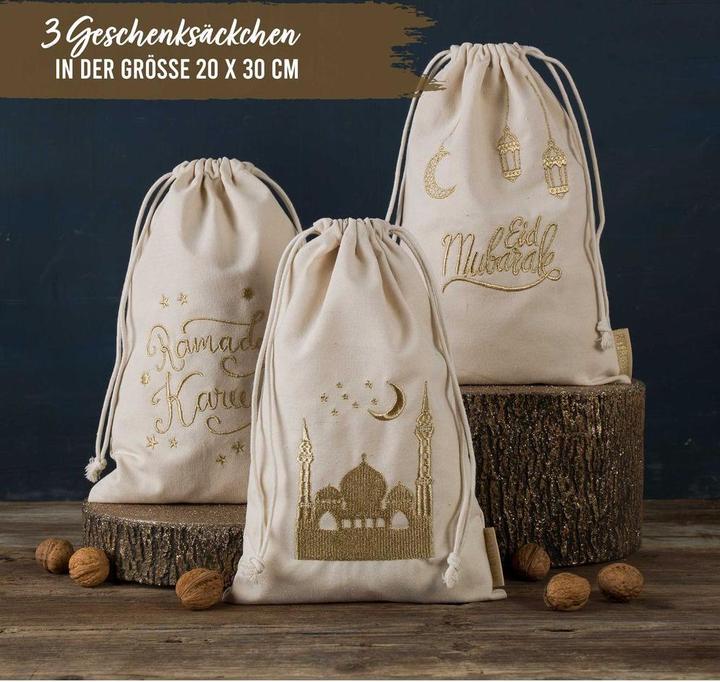 Produktbild Papierdrachen Geschenksäckchen (Geschenktüte, 3 x)