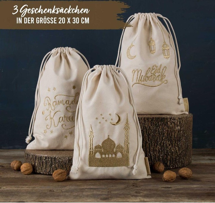 Produktbild Papierdrachen Geschenksäckchen (Geschenktüte, 3 x)