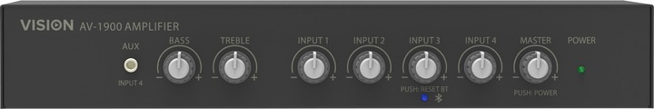 Actual product image Vision 0w Mixer Amplifier - 4 inputs (Passive, 1 pc.)