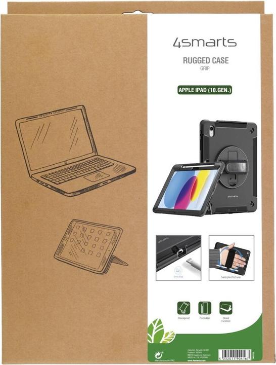 Actual product image 4smarts Rugged Grip Case (Apple iPad 2022 (10th Gen))
