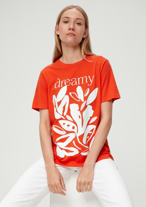 Actual product image S.Oliver T-Shirt Baumwollshirt mit Frontprint (44)