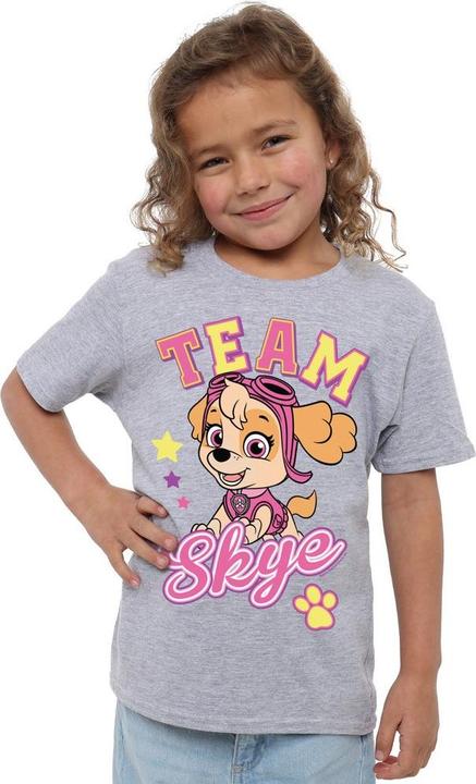 Produktbild Paw Patrol Mädchen Team Skye Heather TShirt (128)