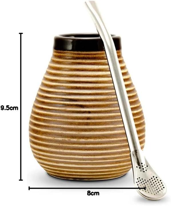 Actual product image Caámate. Yerba Mate Tea Set (200 ml, 1x)