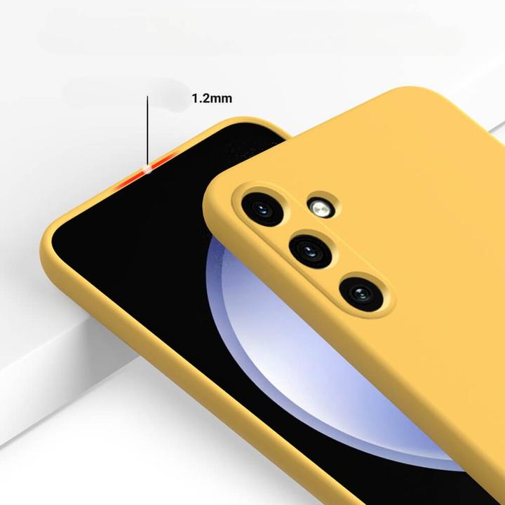 Produktbild Cover-Discount Galaxy A15 - Silikon Gummi Hülle gelb (Samsung Galaxy A15)