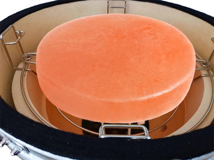 Produktbild BBQ Master Himalaya Salzblock rund- Hot Stone 30 x 5cm