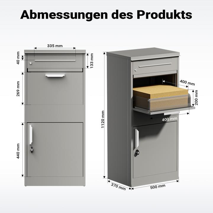 Produktbild Wiltec Paketkasten