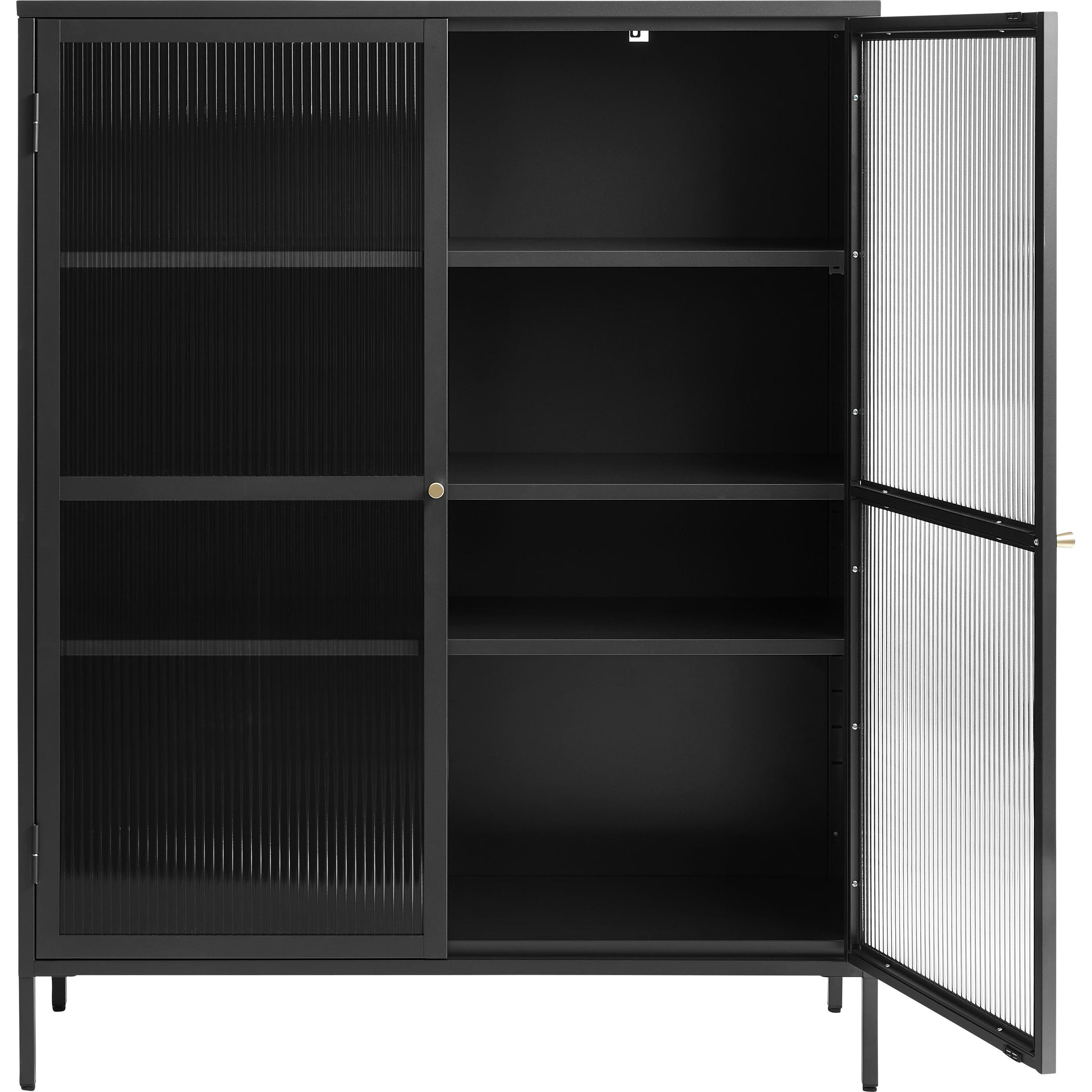 Thumbnail - Nordic Touch, Vitrine + Buffetschrank, Borup (110 x 40 x 140 cm)