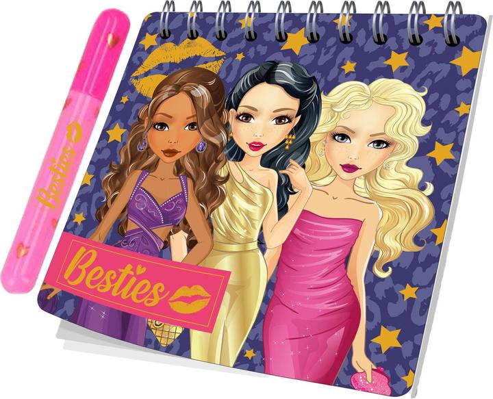 Image du produit Besties Mini-carnet de notes avec stylo (8 x 8 cm)
