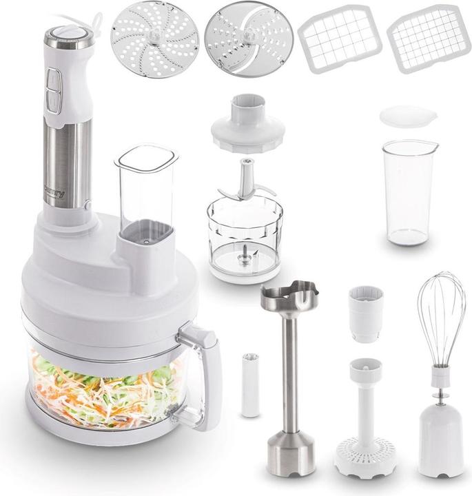 Frullatore A Immersione CAMRY CR 4615 700W - Con Borraccia 500 Ml, Lame Inox, Turbo, Per Frullati E Zuppe